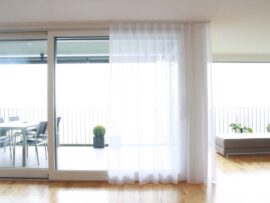 Weisser Fertigvorhänge (Tagesvorhänge, Tagvorhang, Taggardine)