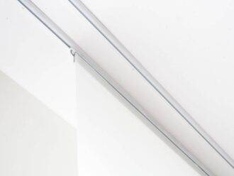 Vorhangschiene 180cm Weiss Offnung Rechts Weisservorhang Ch