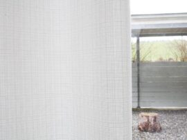 Lichtdurchlässigkeit bei Tag: Alpin Chic blickdichter Nachtvorhang weiss