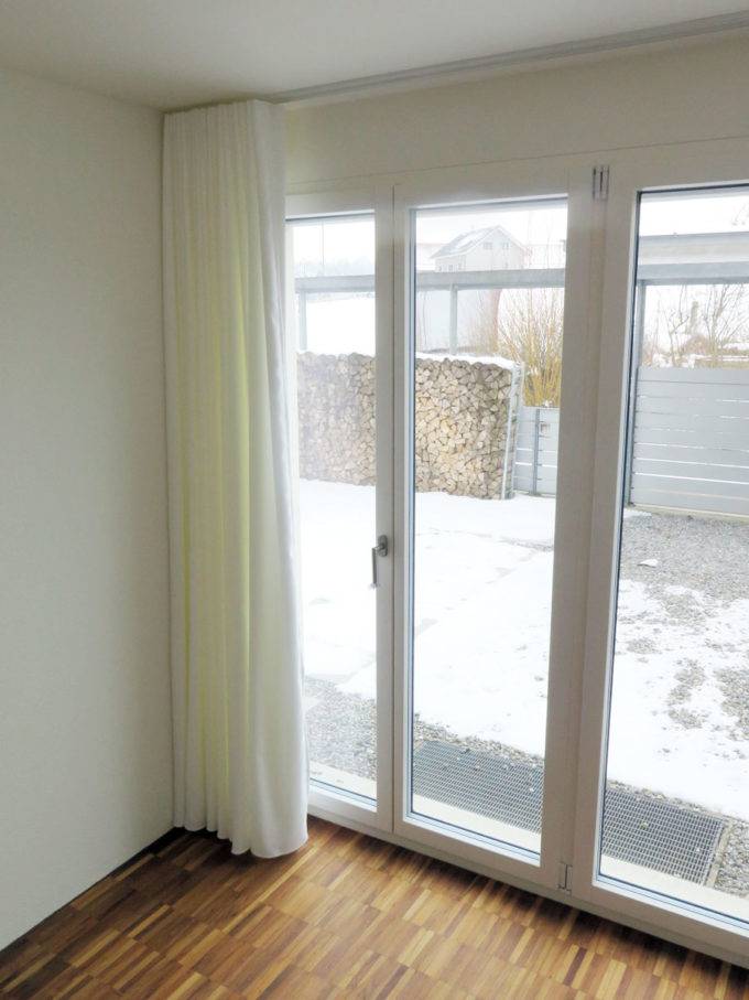Blickdichter Vorhang Lichtdurchlässig In Weiss