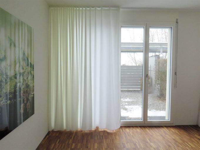 Blickdichter Vorhang Lichtdurchlässig In Weiss