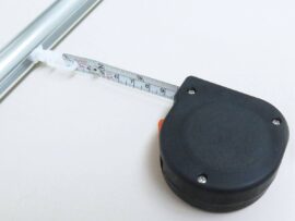 Neues innovatives Messband von www.weisservorhang.ch