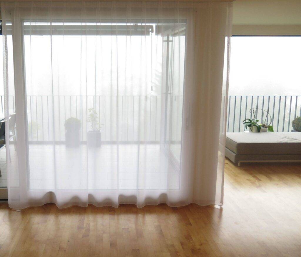 vorhang sonnenschutz innen