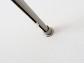 Vorhangschiene Türmontage: Schiene für Gleiter