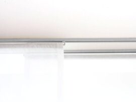 Vorhangschiene VS-57 grau (Aluminium)